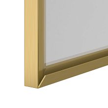 Стекло профиль ПР10 ИУР - Золото браш инт узкая ручка ПР10 V2.0