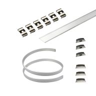 Лента S2, 2835 IP20, 120LED/м, 4500K, 12В, 10Вт/м, 1000Лм/м, CRI>80, 5м*5мм,провод 2*0,35мм² L= 15см (04.800.00.209)