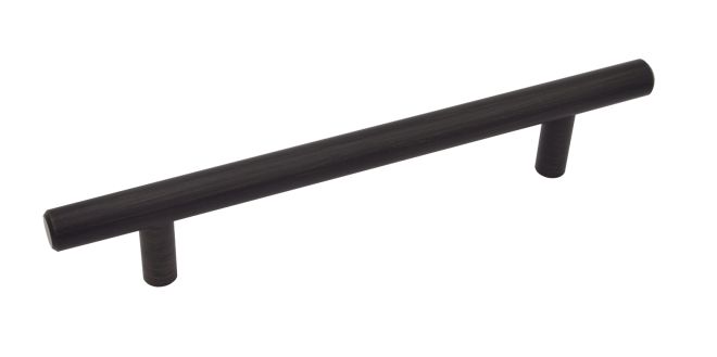 Ручка мебельная JET 104 м.ц.128мм сталь брашированная ант.медь в Москве